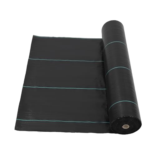 6ft X 300ft Weed Barrier Landscape Fabric Heavy Duty, Premium 2.4 oz Ground Cover Weed Block Gardening Mat, Easy Setup & Superior Weed Control, for Erosion Control, Weed Barrier - size: 6ft X 300ft & 2.4 oz