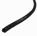 Electriduct 1/4" Spiral Cable Wrap Polyethylene Expandable Abrasion Protector Wire Sleeve - 25 Feet - Black - color: Black, size: 0.25 (1/4) Inch Diameter | 25 Feet