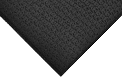 Hudson Exchange (4'x6') MaxCush Anti-Fatigue Comfort Industrial Ergonomic Mat Black - size: 4'x6'