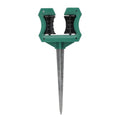 Garden Hose Guide and Roller, 10 Inch Plastic Metal Spike Stake for Yard and Lawn, Hose Support Protector for Flower Beds, Easy to Install Guide Reel
