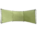 WANLIAN Windbreaks Stove Windscreen Oxford cloth(No included Poles)Camping Beach Windshield Shelter,Backpack Portable Picnic Screen,Sunshade Screen,Outdoor Caravan Privacy Shield,for Garden BBQ Picnic