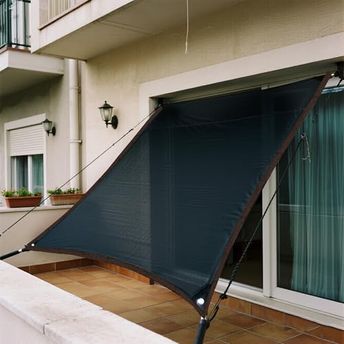 winemana 90% Shade Cloth for Garden- 4x10 FT Breathable Mesh Tarp for Vegetables & Plants, Outdoor Patio Sun Shade with Grommets - Chicken Coop, Dog Kennel Cover - size: 4 FT x 10 FT, style: 90%
