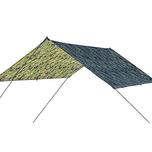 Oumefar Canopy Shade Tent Tarp High Density Rain Tent Canopy for Outdoor BBQ