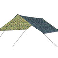 Oumefar Canopy Shade Tent Tarp High Density Rain Tent Canopy for Outdoor BBQ