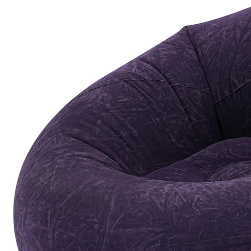 9 Pieces Inflatable Sofa with 2 Foot Pumps, Inflatable Chairs for Adults Kids, Blow Up Couch Camping Lounger, 264LBS Portable Air Sofa for Indoor Outdoor Party, Dark Blue