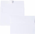 Keketer A7 White Printable 5x7 Envelopes 50 Pack Self - Seal, for 5x7 Cards, Weddings, Invitations, Baby Shower 5.25 x 7.25 Inches
