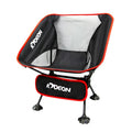 Portable Camping Chair, Ultralight Durable Foldable Chair for Outdoor Camp,Travel, Beach, Picnic, Garden, Sport Sturdy Frame, Comfortable Collapsible Lawn Chair, Supports 330Lbs