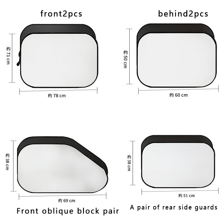 Car Sunshades for Renault Symbioz 2024-2025, Windshield Breathable Portable Visor Sunproof UV Rays Privacy Protection Blocking Mosquito