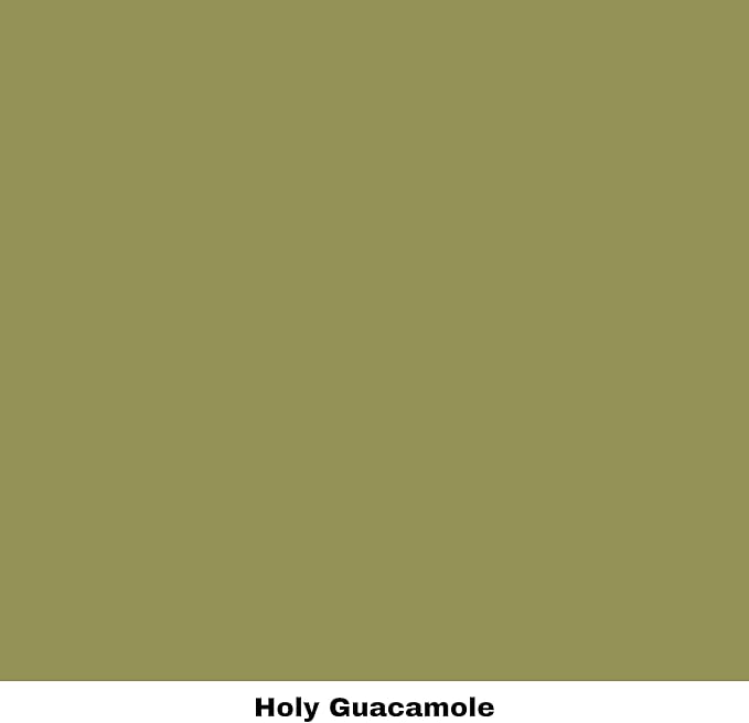 Dixie Belle Paint Company Chalk Finish Furniture Paint - Holy Guacamole (4oz) - Matte Avocado Green Chic Chalk Mineral DIY Furniture Paint