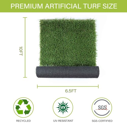 Fake Grass for Dog to Pee on Artificial Grass for Turf Mats for Puppy Training Dogs Pee Pads Extra Large for Dogs 6.5x10FT Dog Supplies Reusable - size: 6.5x10 FT