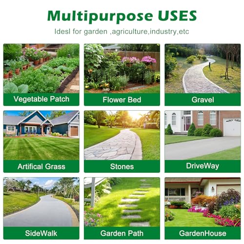 WAENLIR 5.8oz 4ft x100ft Heavy Duty Weed Barrier Landscape Fabric, Woven Geotextile Garden Fabric Weed Blocker Ground Cover Mat, Gardening Weed Control Cloth for Outdoor,Commercial Driveway Fabric - size: 5.8oz 4ft x 100ft