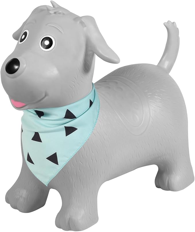 Kindsgut Bouncy Animal Hopper Dog for Children, Designed in Germany, Playful and Modern Colors, air Pump Included, Indoors and Outdoors