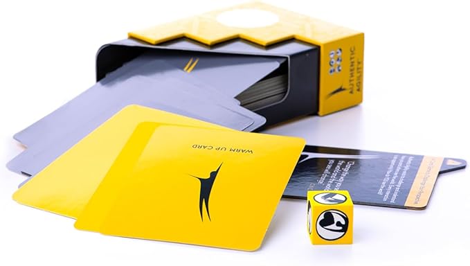 Authentic Agility How Do You See The World – 100-Card Deck with 500 Thought-Provoking Questions to Spark Conversations & Break The Ice