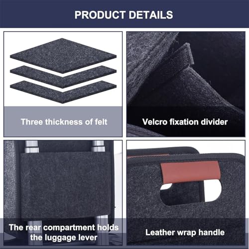Foldable Drink Carrier Tote Bag with Leak Resistant Compartments, Multi Cup Beverage Organizer with Handle, Insulated Divider for Coffee, Takeout, Car Travel, Picnic, Grocery Transport (4 Cups) - color: 4 Cups
