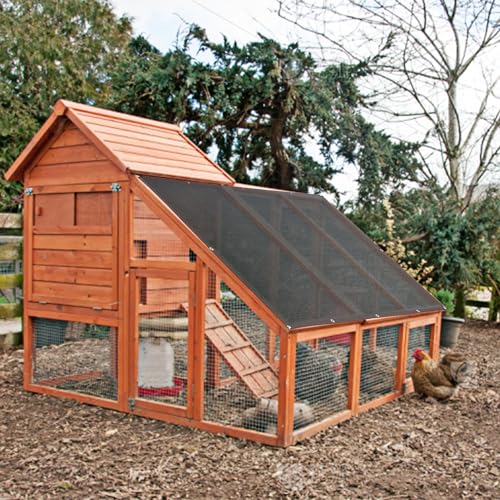 winemana 90% Shade Cloth, Dog Kennel Shade Cover, 3.3 x 6.6 FT Sturdy Durable Sunblock Shade Mesh Tarp with Grommets for Patio Plants Greenhouse Chicken Coop Porch - size: 3.3 FT x 6.6 FT, style: 90%