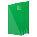 uxcell 4Pcs Acrylic Sheets 12x6 Inch Acrylic Panel 1/8 Inch-3mm Plastic Board for Picture Frames Sign Holders DIY Display Projects Craft, Clear Green