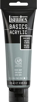 Liquitex BASICS Acrylic Paint, 118ml (4-oz) Tube, Blue Gray