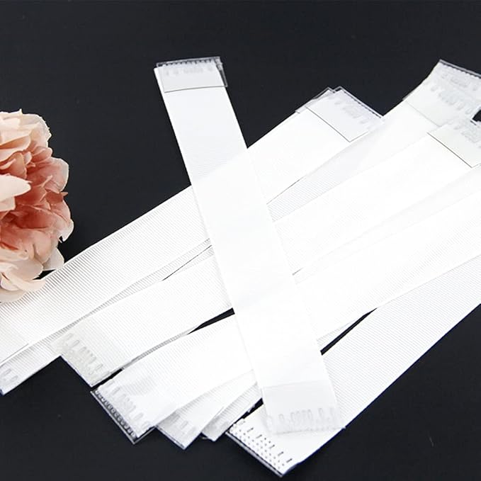 LIUYAXI 3/8" X 50 Yards Solid White Grosgrain Ribbon, Perfect for Crafts, Wedding Decor, DIY Hair Accessories, Sewing, Gift Package Wrapping and More