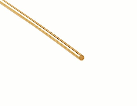 16 Gauge, Jeweler's Brass Wire, Red Brass, Round, Dead Soft, CDA #230 Alloy Jewelry Grade Made in USA - 1 Ounce (8FT) by CRAFT WIRE