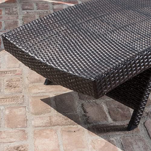 Set of Foldable Long Reclining Patio Seating Chairs, 2 Folding Chairs Patio Chaise Lounge, Outdoor Wicker Lounge Chaise, Rattan Chaise Lounge Lawn Sunbathing Recliner Beach Pool Backrest Recliners - color: 2 Foldable Chairs