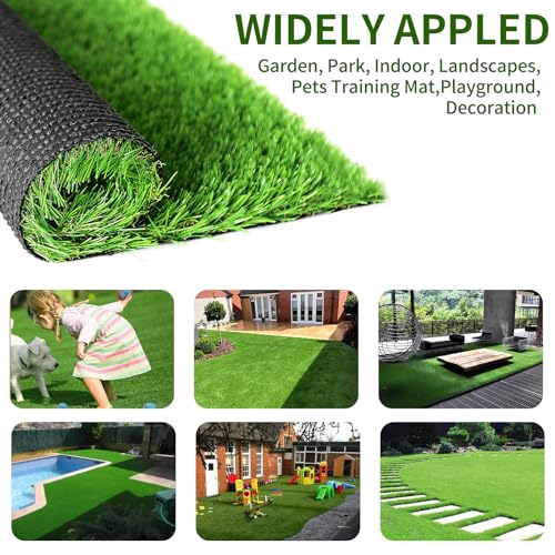 SunVilla SV7'X13' Realistic Indoor/Outdoor Artificial Grass/Turf 7 FT X 13 FT (91 Square FT) - size: 7 FT x 13 FT (91 Square FT)