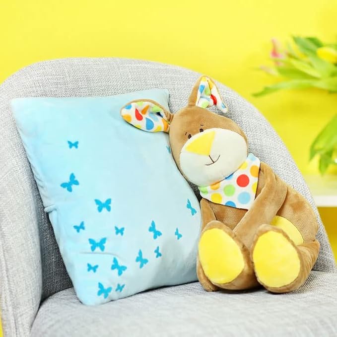 kullaloo Plush Fabric | Solid Yellow Minky Fabric for Sewing (Pack of 2) | Super Soft Cuddle Material | 39.5x29.5 | Plushies, Baby Blankets, Pillows, Dog Beds, Cat Beds, Baby Accessories, Apparel
