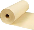 MEGREZ Roll Pack Xuan Paper Thicken Calligraphy Xuan Paper Sumi Paper for Practice Chinese Japanese, 35cm x 100m(13.8in x 328ft), Half Raw Ripe Xuan Paper, Yellow