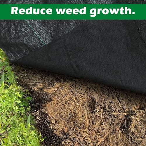 WAENLIR 5.8oz 6FT x 250FT Heavy Duty Landscape Fabric Weed Barrier Premium Woven Ground Cover Roll, UV Resistant&Tear-Proof, Ideal for Garden Beds, Walkways, Patios, Greenhouses, Outdoor Landscaping - size: 5.8oz 6ft x 250ft