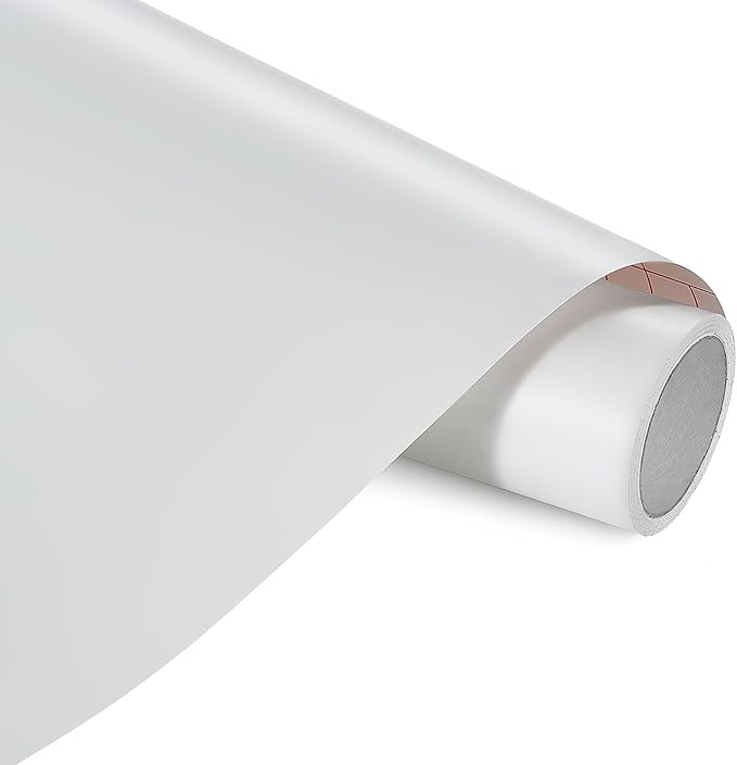 Ant Smart Adhesive Permanent Vinyl Compatible with Cricut Explore and Maker Series Without Cutting Mats, Create DIY Projects, Decals, Stickers & More (Matte White, 13inchx10ft)