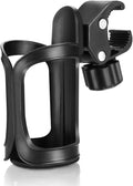 Accmor Stroller Cup Holder, Universal Cup Holder for Uppababy, Nuna, Doona Strollers, 360 ° Rotatable Bottle Holder for Stroller, Bike, Wheelchair, Walker, Scooter