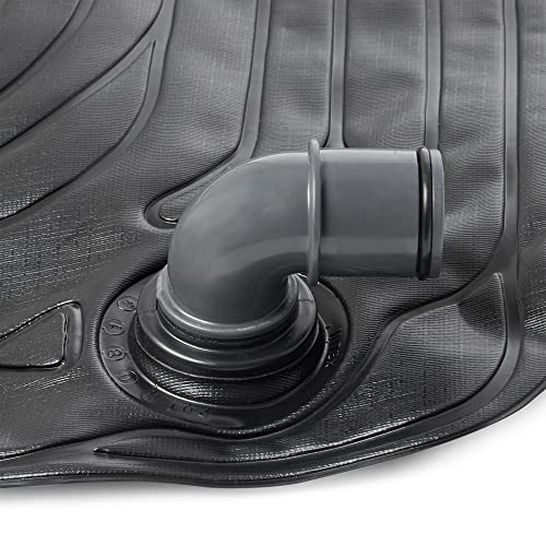 Intex 28685E 47 Inch x 47 Inch Solar Pool Water Heater Mat for 8,000 Gallon Above Ground Swimming Pool with Hose Attachment and Adaptors, Black