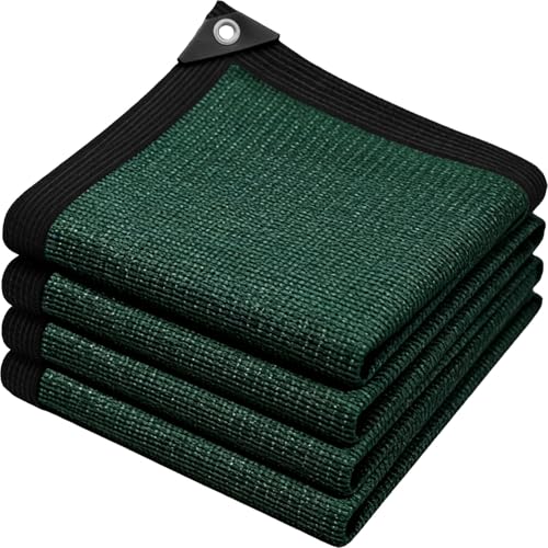 80% Sun Shade Cloth,Pergola Shade Cover Canopy with Grommets,Sun Screen Fabric Tarp for Patio,Outdoor,Garden,Backyard[Green5×10FT] - size: 5×10FT