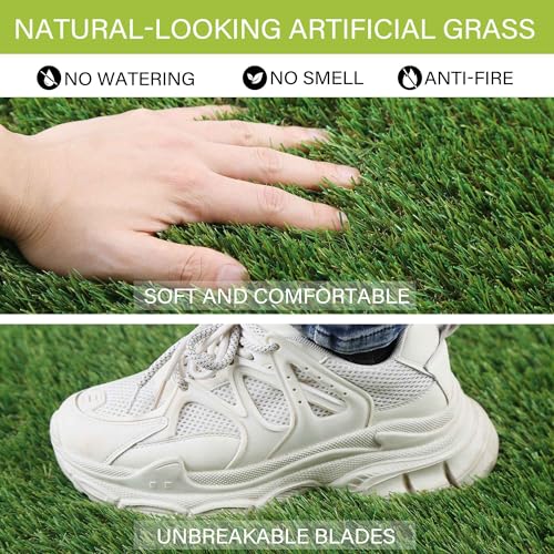 Sunturf Fake Grass for Dog to Pee on Artificial Grass for Dogs Grass Turf Mats for Puppy Pee Training Dog Pee Pads Extra Large for Dogs 3x10FT Dog Supplies Reusable - size: 3x10 FT