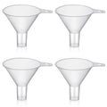 Mini Plastic Funnel for Filling Bottles,Small funnels for Filling Small Bottles for Filling Sand Water Powder Essential Oils Perfumes Kitchen Bath Garage,Wide Mouth Funnel