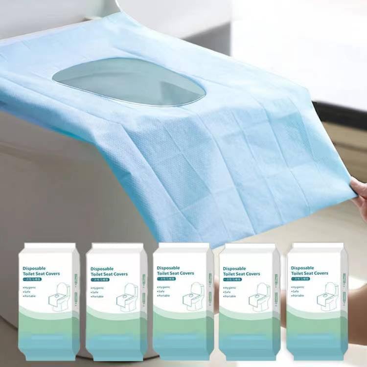 Disposable Waterproof Toilet Seat Covers (10-Pack) – Individually Wrapped XL Portable Potty Liners for Travel, Kids & Adults – Non-Flushable Hygienic Public Restroom Protector, Universal Fit