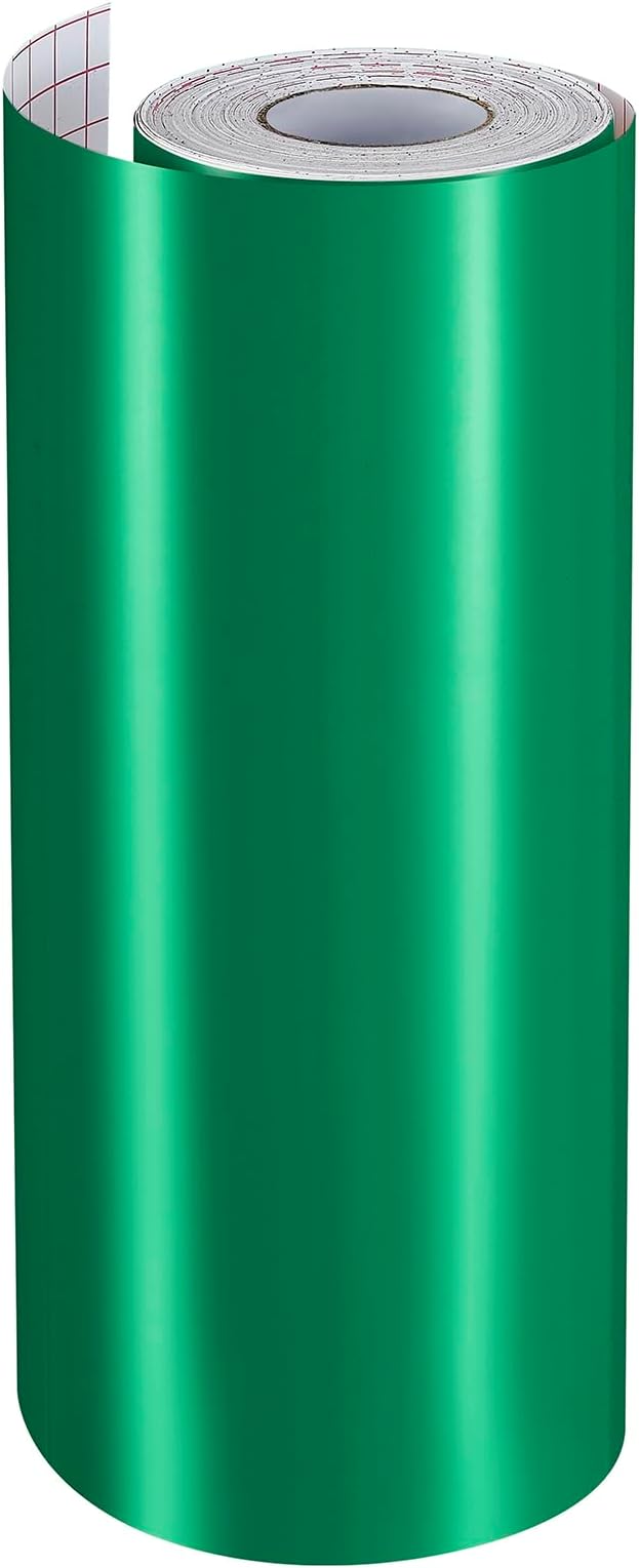 Ant Smart Adhesive Permanent Vinyl Compatible with Cricut Explore and Maker Series Without Cutting Mats, Create DIY Projects, Decals, Stickers & More (Green, 13inch x 100ft)