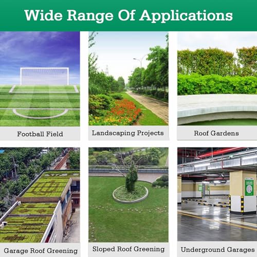 Plastic Lawn and Gravel Stabilization Grid Outdoor Ground Reinforcement Mat for Grass and Gravel Areas HeavyDuty Turf Support Grille - size: 5cm-8 pieces