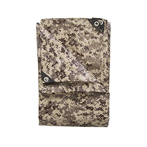 Stansport Camo Medium-Duty Rip-Stop Tarp - size: 6 X 8-Feet
