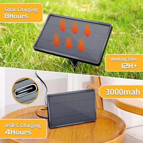 SANBEN 50ft Solar String Lights with Remote, 25+1 Bulbs Solar Patio Lights Outdoor Waterproof, Solar Powered Dimmable Deck Lights for Garden Porch Party - size: 50ft-ST38