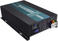 WZRELB 2500W Pure Sine Wave Solar Power Inverter Generator 24V DC to 120V AC Converter Car Inverter