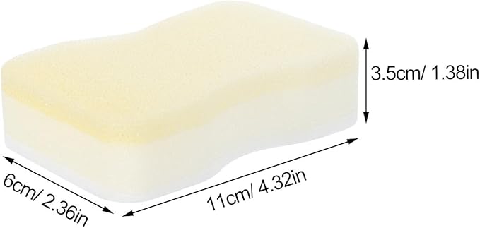 Didiseaon 15pcs Lampshade Cleaner Sponge Set, Dry Cleaning Dust and Soot Removal Sponges, Reusable Fabric Cleaning Puff for Lampshades, Curtains, Pet Hair, and Crafts