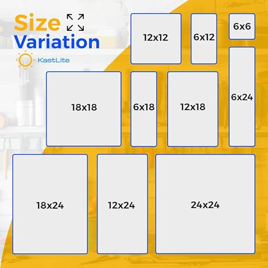 KastLite Colored Acrylic Sheets Nominal 18" x 24" - Plastic Sheet Easy to Cut, Saw, Shape, Laser Cut - Ideal for Arts & Crafts & DIY Projects- Durable, Lightweight, Scratch Resistant - Red 4 Pack