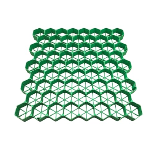 Plastic Ground Reinforcement Grille for Stabilizing Grass and Gravel OutdoorsDurable EcoFriendly Easy to Install HeavyDuty Lawn Support System - size: 5cm-12 pieces