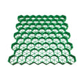Plastic Lawn and Gravel Stabilization Grid Outdoor Ground Reinforcement Mat for Grass and Gravel Areas HeavyDuty Turf Support Grille - size: 5cm-8 pieces