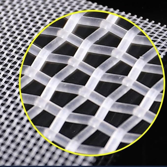 Fine Filter Mesh Nylon Fabric, Recycling Screens for The Industry 48 Micron Nylon Filter Mesh(100 Mesh,1x1 m)