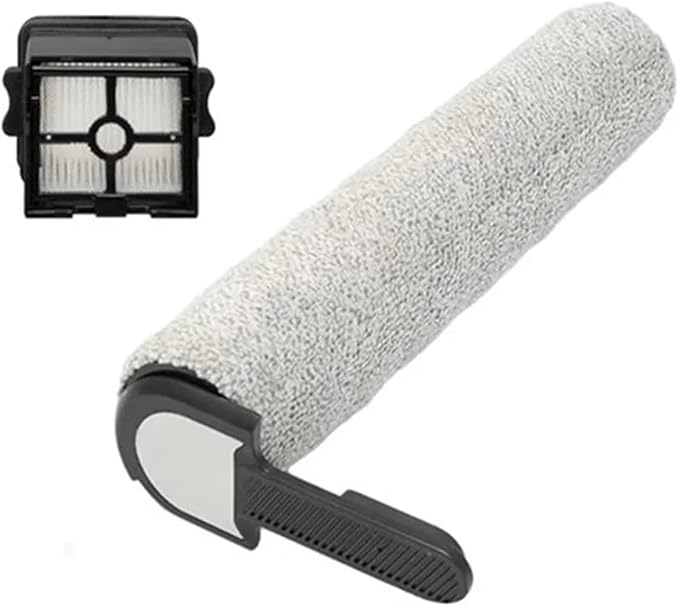 AT28-Main Roller Brush with Filters,Compatible for Ultenic AC1 Elite Floor Scrubber Wet Dry Vacuum Cleaner Accessories