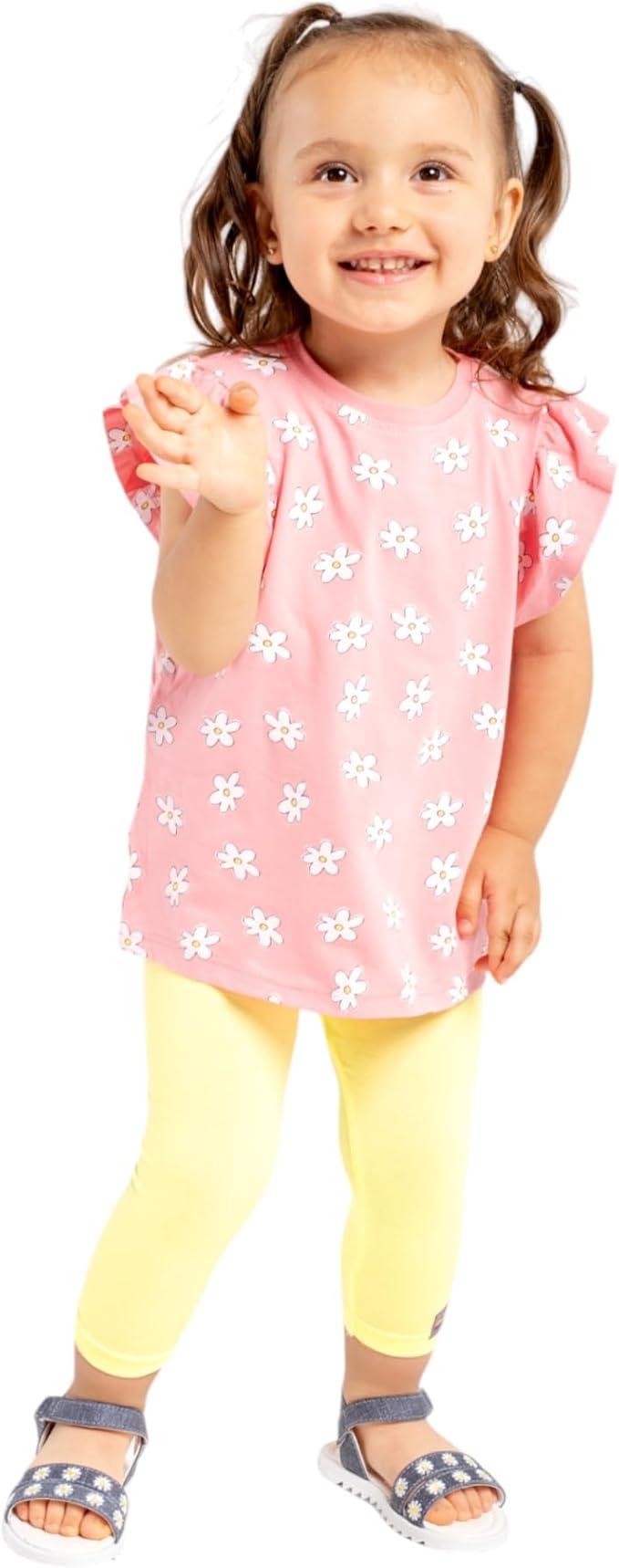 Premium Baby & Toddler Capri Leggings - Soft Cotton Blend, Durable & Perfect for Every Adventure