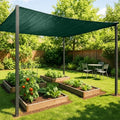 SUNNY GUARD 65-75% Sun Shade Cloth, 6.5 x 20 FT Green HDPE Mesh – Breathable Garden Shade Cover for Plants, Vegetables, Greenhouse, Patio, Chicken Coop & Dog Kennel - color: 70% SHADE-GREEN, size: 6.5 FT x 20 FT