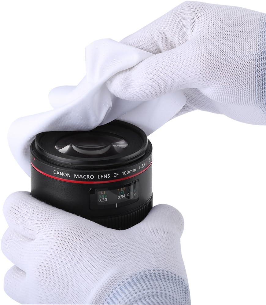 100Pcs Bag Microfiber Dusting Cloth Dust- Cloth 6inch Clean Cloth Anti-static Microfiber Cleanroom Wiper ,Hand Tools & Accessories