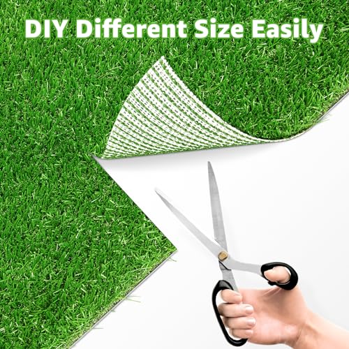 Dog Grass Pee Pads 51.2"x26" 1 Pack, Realistic Fake Grass for Dogs Indoor Outdoor Potty Training,Artificial Grass Pads for Dogs Potty- Reusable Grass Patch Mat with High Drainage & Easy to Clean - size: 51.2"x26"